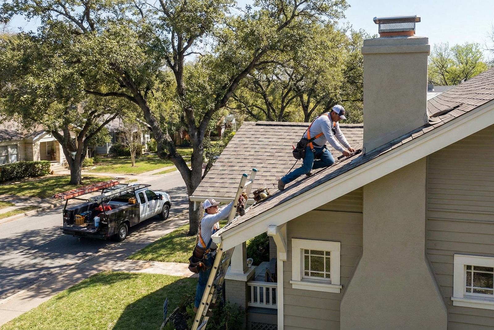 Hyde Park roof repair Austin Texas