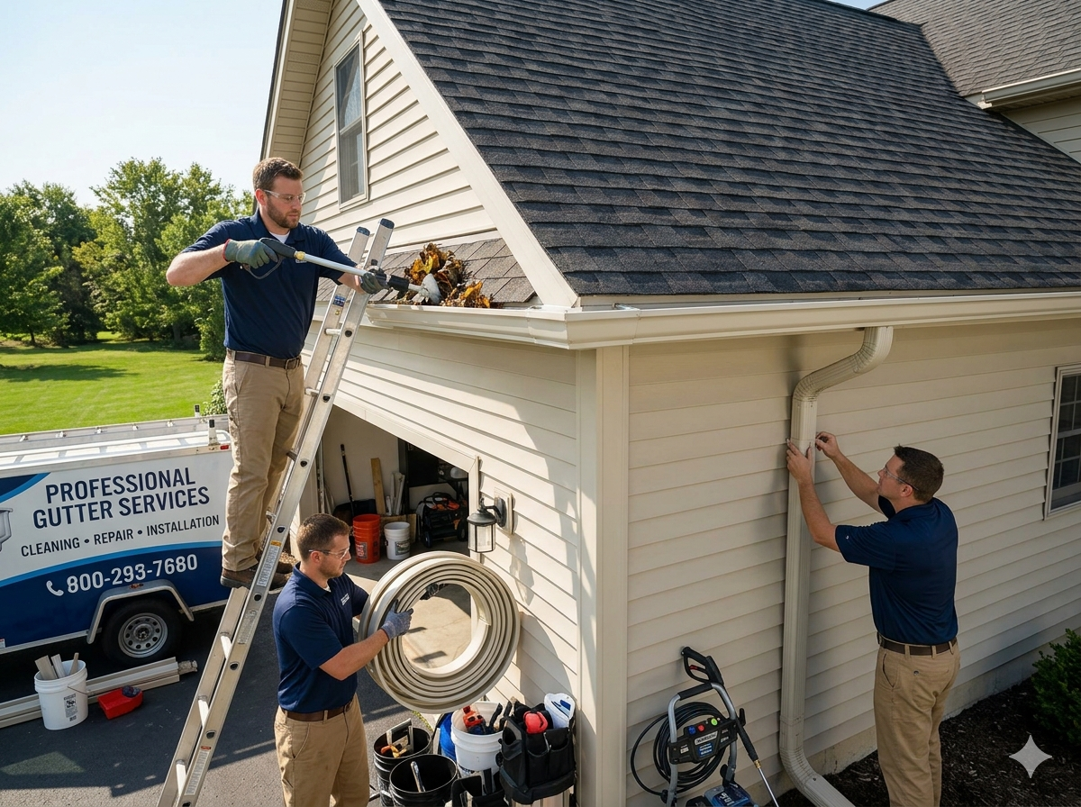 Gutter Installation & Repair in Lakeway, TX